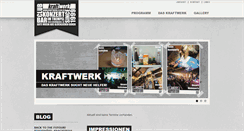 Desktop Screenshot of kraftwerk-club.ch